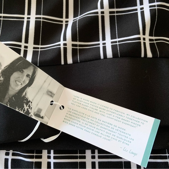 Liz Lange stretchy checkered pencil skirt - Picture 6 of 10